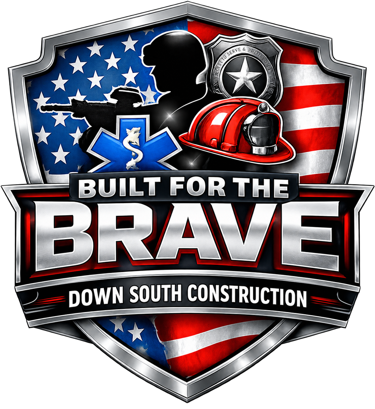 Built for the Brave crest